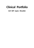 OS(정형외과) Clinical Portfolio-A/S SSP repair, Shoulder