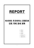우크라이나 전쟁으로 인한 국제 정세 변화