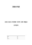 코로나19와 조직변화 다국적 인재 채용과 조직관리